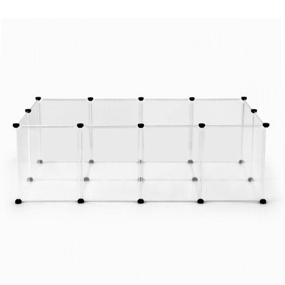 Alona.com.au Pet Care > Dog Supplies > Dog Playpens & Gates i.Pet Pet Dog Playpen 20 Panels with Baseboard DIY Enclosure Small Animal Rabbit Pen 125CM