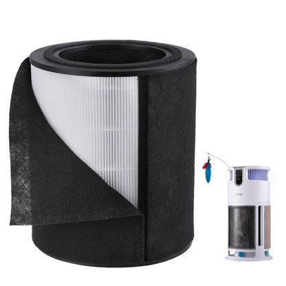 Alona.com.au Appliances > Aroma Diffusers & Humidifiers > Purifiers LUVIMO Pet Air Purifier Replacement Filter H13 HEPA w/ Activated Carbon Washable Pre-filter