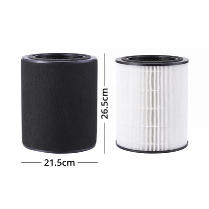 Alona.com.au Appliances > Aroma Diffusers & Humidifiers > Purifiers LUVIMO Pet Air Purifier Replacement Filter H13 HEPA w/ Activated Carbon Washable Pre-filter