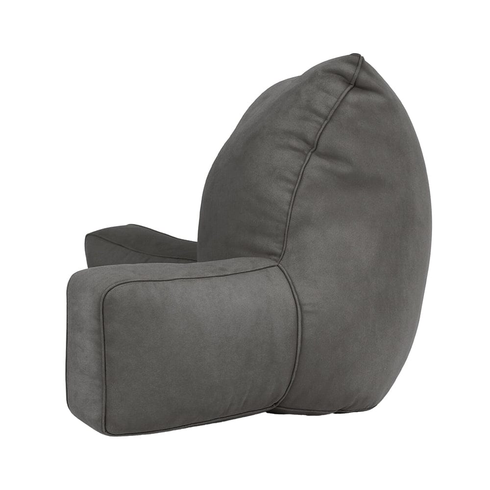 Giselle Reading Pillow Back Rest Lumbar Support Cushion Grey