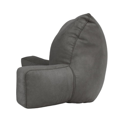 Giselle Reading Pillow Back Rest Lumbar Support Cushion Grey