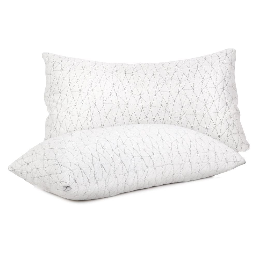 Giselle Bedding Memory Foam Pillow Single Size Twin Pack