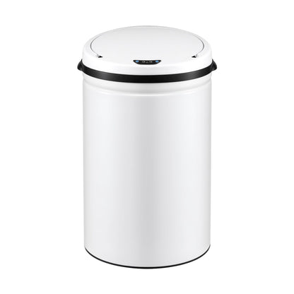 Devanti 30L Sensor Bin Automatic Touchless Trash Can Garbage Rubbish White