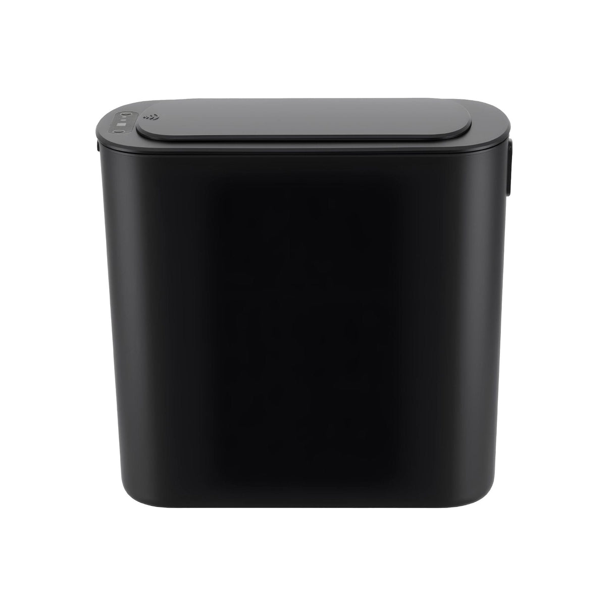 Alona.com.au Home & Garden > Kitchen Bins > Automatic Bins Devanti Automatic Trash Bin with Lid 11L Motion Sensor Kitchen Bin Touchless Garbage Can Modern Black Plastic Slim Rubbish Bin with Liner Holder for Kitchen, Home, Office