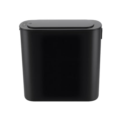 Alona.com.au Home & Garden > Kitchen Bins > Automatic Bins Devanti Automatic Trash Bin with Lid 11L Motion Sensor Kitchen Bin Touchless Garbage Can Modern Black Plastic Slim Rubbish Bin with Liner Holder for Kitchen, Home, Office