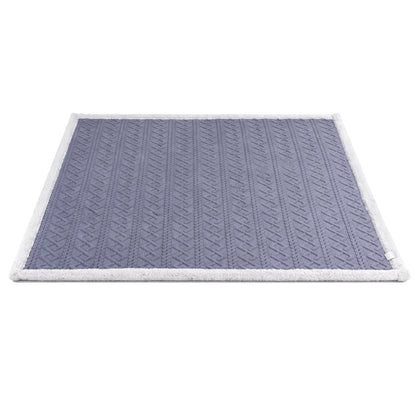 Giselle 203x230cm Throw Blanket Double-Sided Fleece Lightweight For Sofa Couch Bed