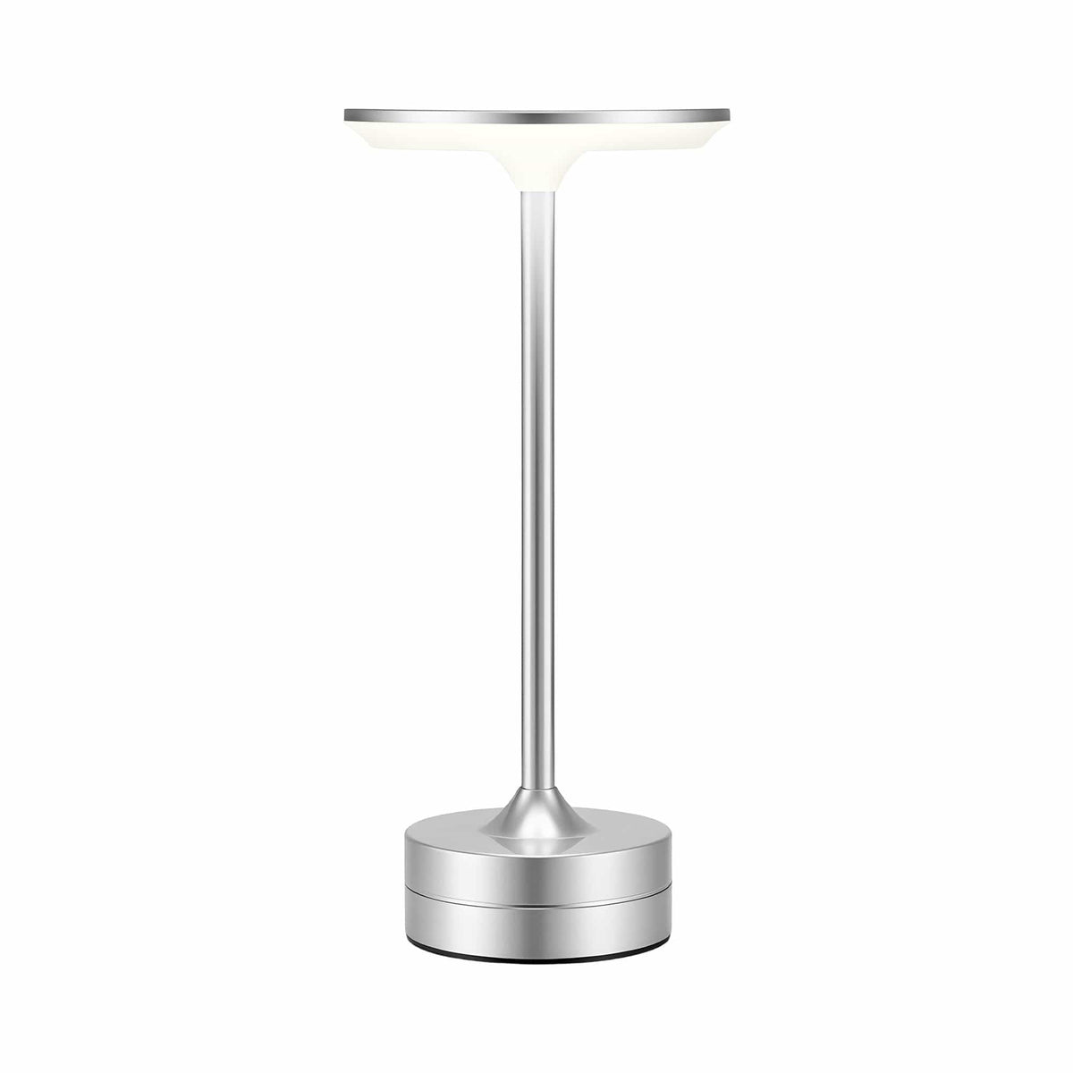 Alona.com.au Home & Garden > Lighting > Table Lamps Artiss Silver Touch Table Lamp, Warm to Cool White LED, Dimmable 3000-6000K 24 LEDs, Type-C