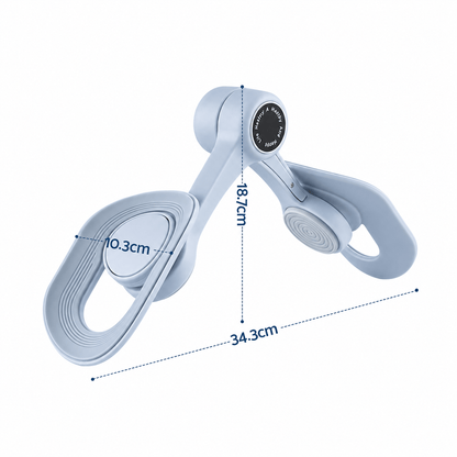 Alona.com.au Sports & Fitness > Exercise, Gym & Fitness > Gym Equipment & Accessories Everfit Thigh Master Pelvic Floor Muscle Exercise Trainer Devices for Women Blue