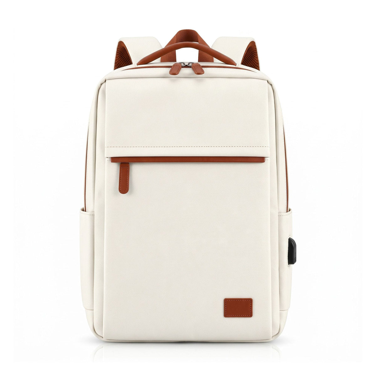 Alona.com.au Home & Garden > Travel > Backpacks Wanderlite 20L Travel Laptop Backpack Carry On Work Bag with USB Port for Airlines Outdoor Business Beige