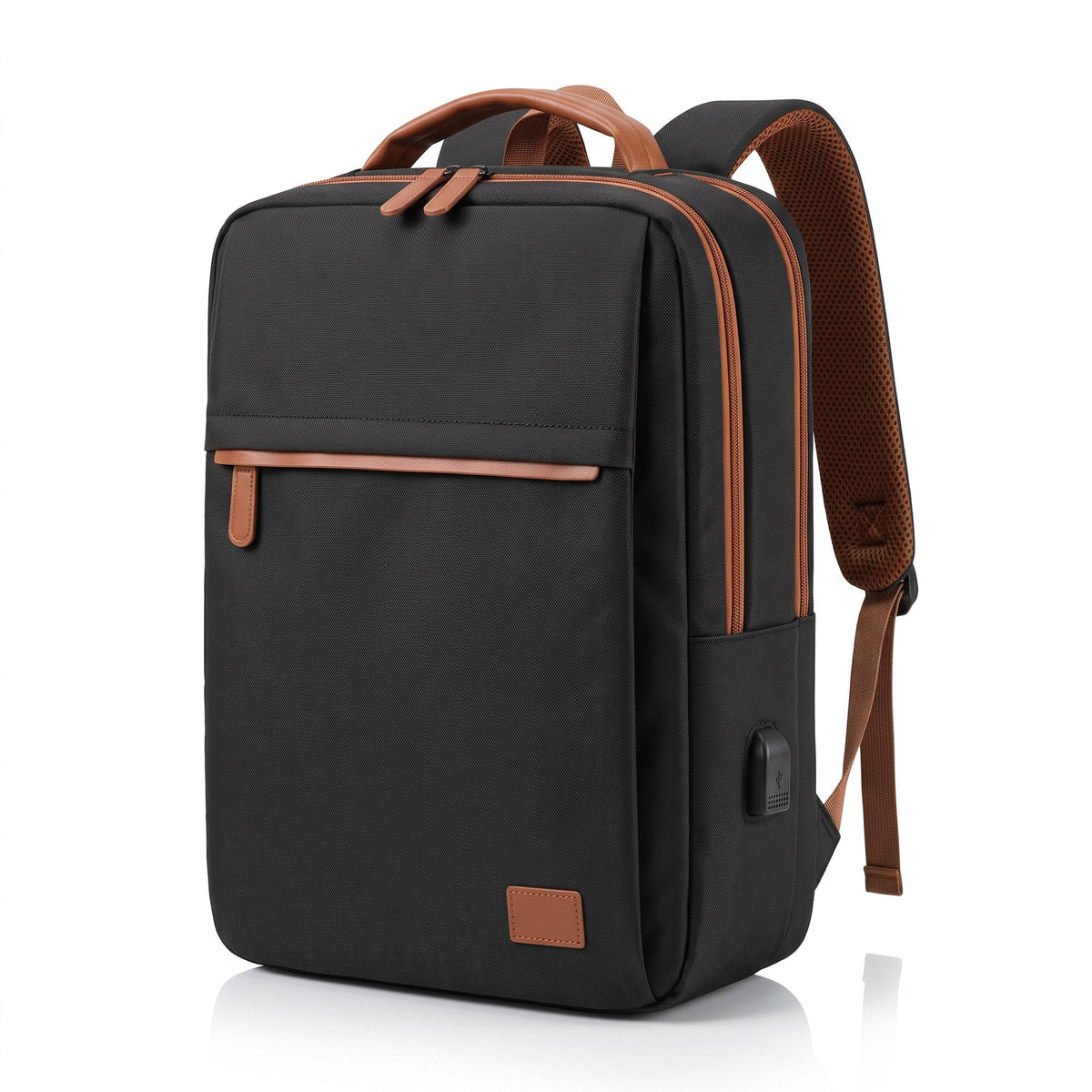 Alona.com.au Home & Garden > Travel > Backpacks Wanderlite 20L Travel Laptop Backpack Carry On Work Bag with USB Port for Airlines Outdoor Business Black