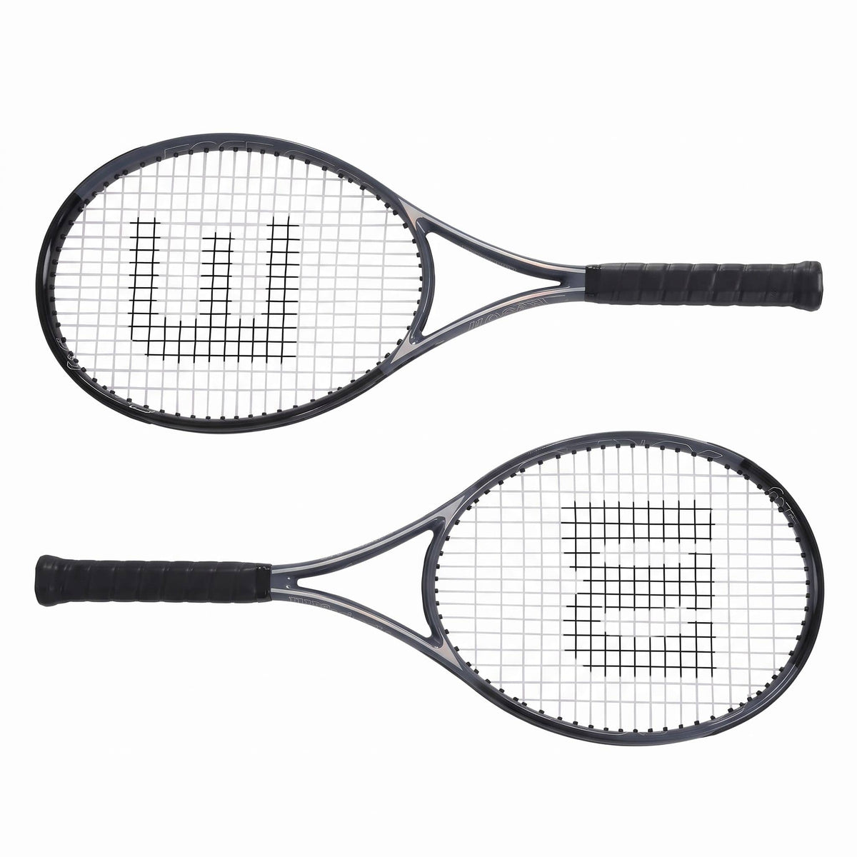 Alona.com.au Sports & Fitness > Racquet Sports > Tennis Everfit Tennis Racket Set 2 Pack 27 Inch Lightweight Cushioned Grip for Adults Black