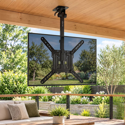 Alona.com.au Appliances > TV > TVs & Accessories Artiss Ceiling TV Mount 23-55 Inch Flip Down Folding VESA 400x400 Height Adjustable Swivel