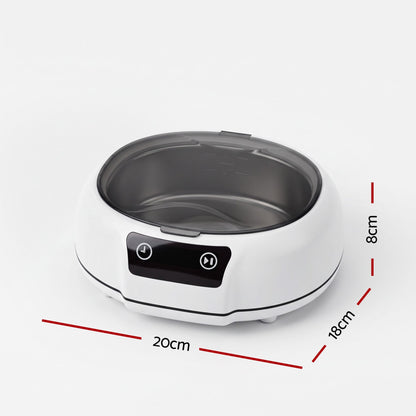 Alona.com.au Appliances > Other Cleaning Appliances > Jewellery Cleaners Devanti Ultrasonic Cleaner 700mL 48kHz Jewellery Cleaning Machine with Stainless Steel Tank White