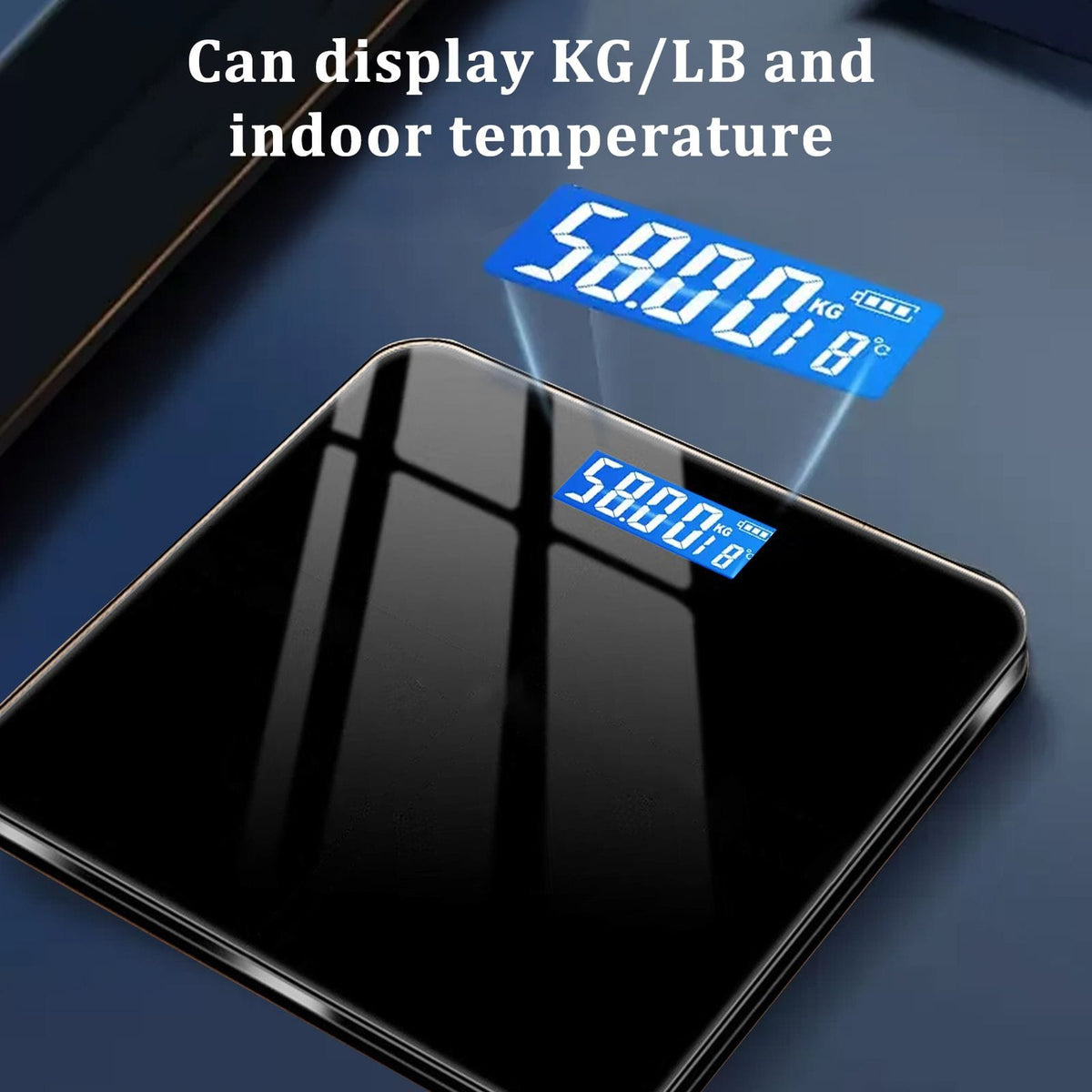 Alona.com.au Home & Garden > Scales > Bathroom Scales 396-pound Weight Scale, Electronic Scale, Bathroom Scale, Personal Scale, High-precision Weight Scale, With LCD High-definition Display And Temperature Display (switchable KG/LB Units) Large Platform, Durable And Safe, Suitable For Various Scenarios
