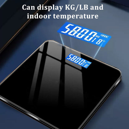 Alona.com.au Home & Garden > Scales > Bathroom Scales 396-pound Weight Scale, Electronic Scale, Bathroom Scale, Personal Scale, High-precision Weight Scale, With LCD High-definition Display And Temperature Display (switchable KG/LB Units) Large Platform, Durable And Safe, Suitable For Various Scenarios