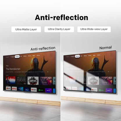 SKYWORTH 65X6600H QD-Mini LED 4K Smart TV, Matte Anti-Glare Display, 120Hz Turbo Mode, AI 4K Upscaling, AI Color Enhancement，Google TV, Dolby Atmos+Dolby Vision, 30W Speakers，HDMI2.1