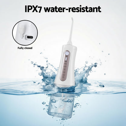 Devanti Cordless Water Flosser Dental Oral Irrigator White
