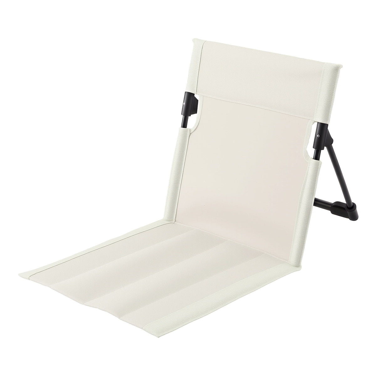 Alona.com.au Outdoor Recreation > Camping > Camp Furniture Weisshorn Foldable Camping Chair Oxford Aluminum Alloy Backrest 70kg Beige