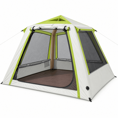 Weisshorn Inflatable Mesh Gazebo Tent, Air-Frame with Extendable Canopy