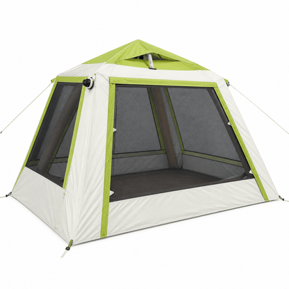 Weisshorn Inflatable Mesh Gazebo Tent, Air-Frame with Extendable Canopy