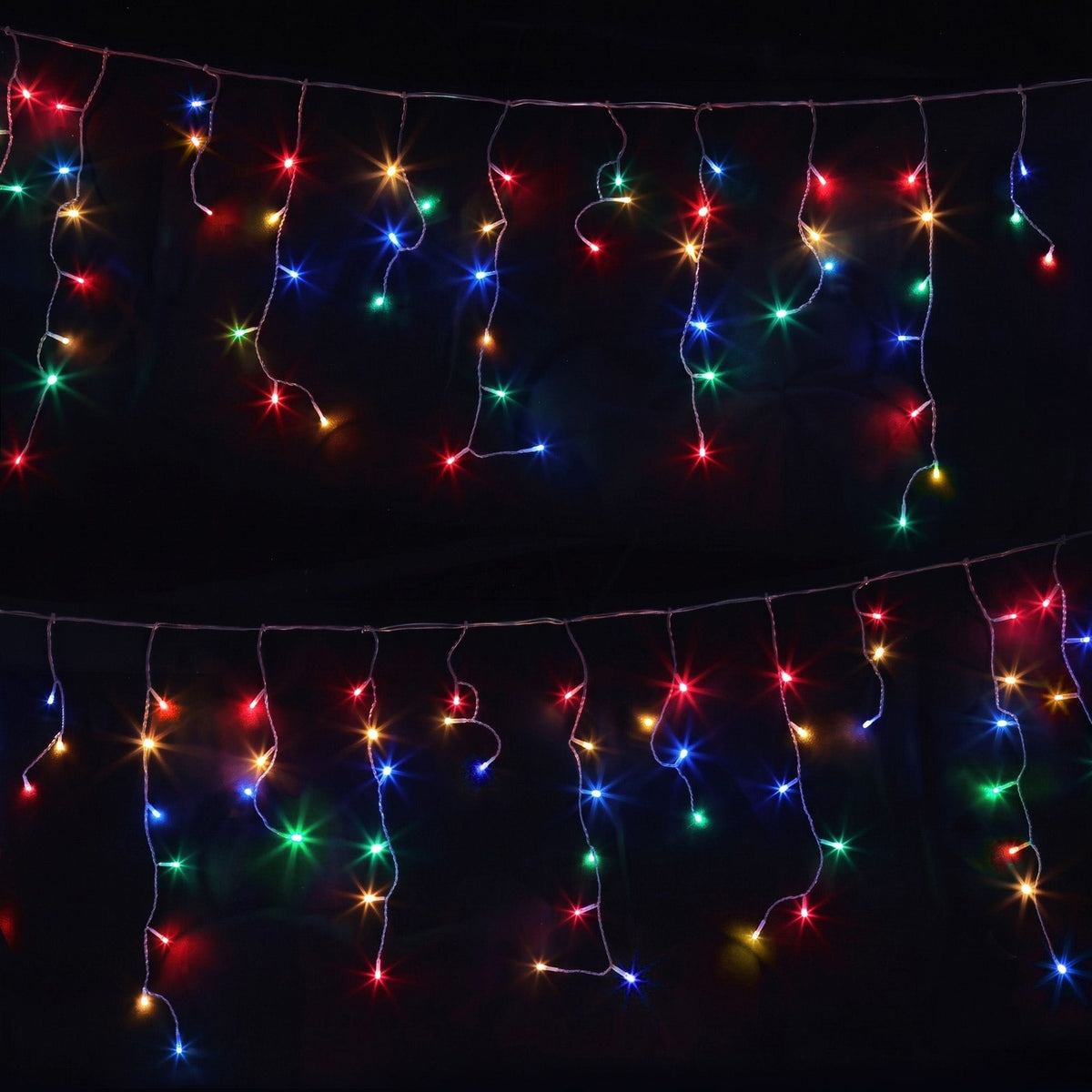 Jingle Jollys Occasions > Christmas > Outdoor Decorations & Lights Jingle Jollys 12.5M Solar Christmas Lights Icicle String Light Multi Colour
