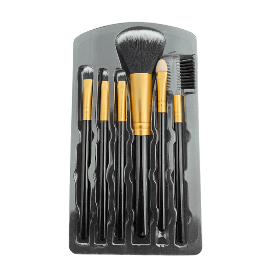 ALL ABOUT ME 6pc Professional Makeup Brush Set Foundation Blusher Cosmetic Make-up Brushes