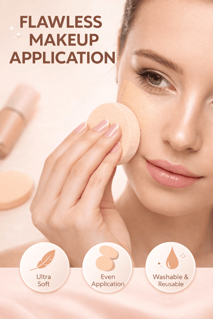All ABout Me makeup sponge 12 Makeup Sponge Cosmetic Assorted Shapes Blend Foundation Contour Facial Puff