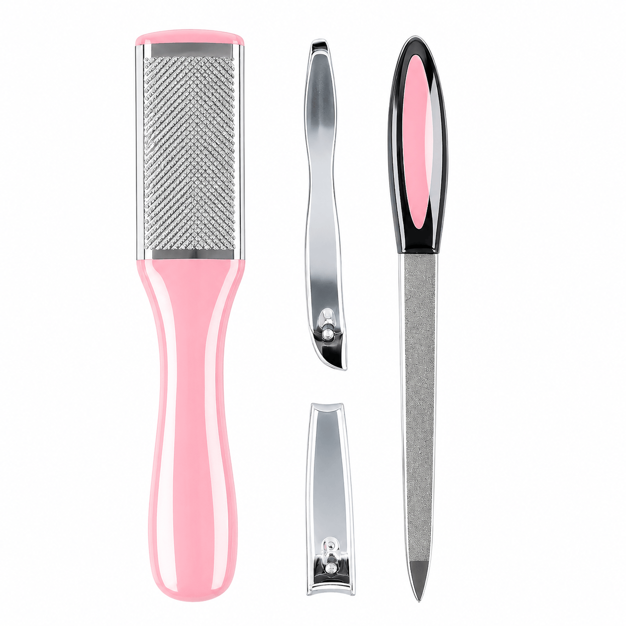 All about me Manicure Set 4PCS Manicure Pedicure Kit Set Stainless Steel Nail Grooming Clippers Tools
