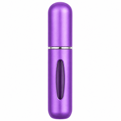 All About Me Purple Mini Perfume Atomizer Portable Travel Refillable Bottle Scent Pump Spray 5ml