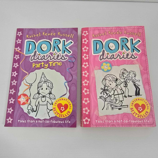 Alona.com.au 2x Dork Diaries (Party Time) by Rachel Renee Russell, Paperback