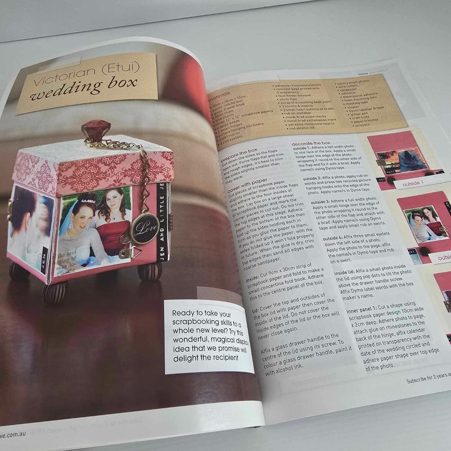 Alona.com.au 2x Get Creative Craft Weddings Romance Easter Autumn Issue Feb March 2008