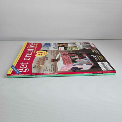 Alona.com.au 2x Get Creative Craft Weddings Romance Easter Autumn Issue Feb March 2008