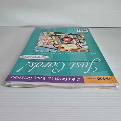Alona.com.au 2x Just Cards Vol 8 and 9 Cardmaking Crafts Scrapbooking Invitations School Arts