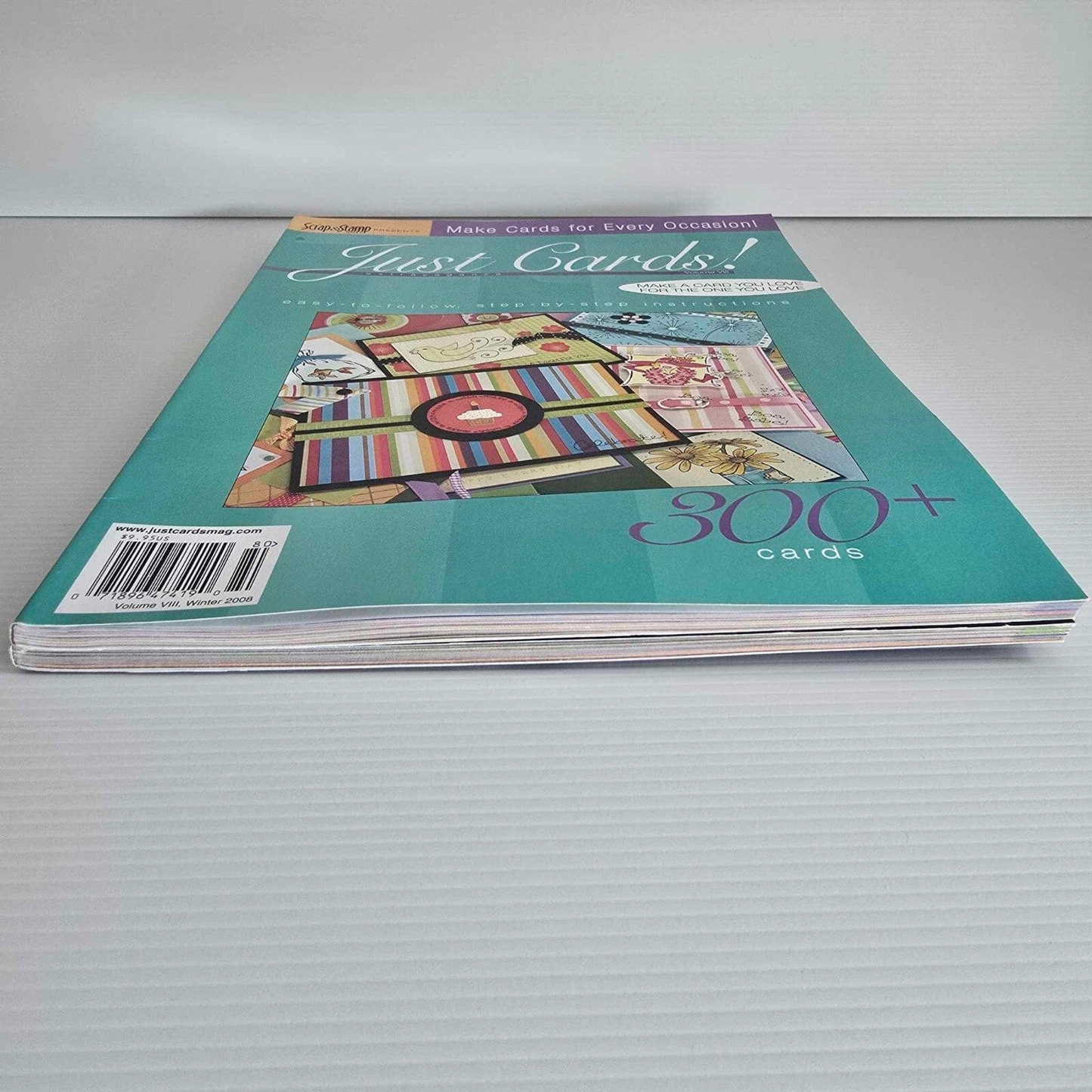 Alona.com.au 2x Just Cards Vol 8 and 9 Cardmaking Crafts Scrapbooking Invitations School Arts