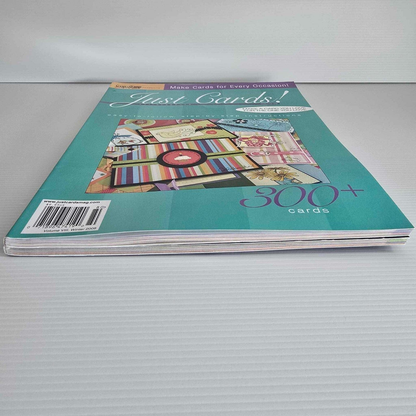 Alona.com.au 2x Just Cards Vol 8 and 9 Cardmaking Crafts Scrapbooking Invitations School Arts