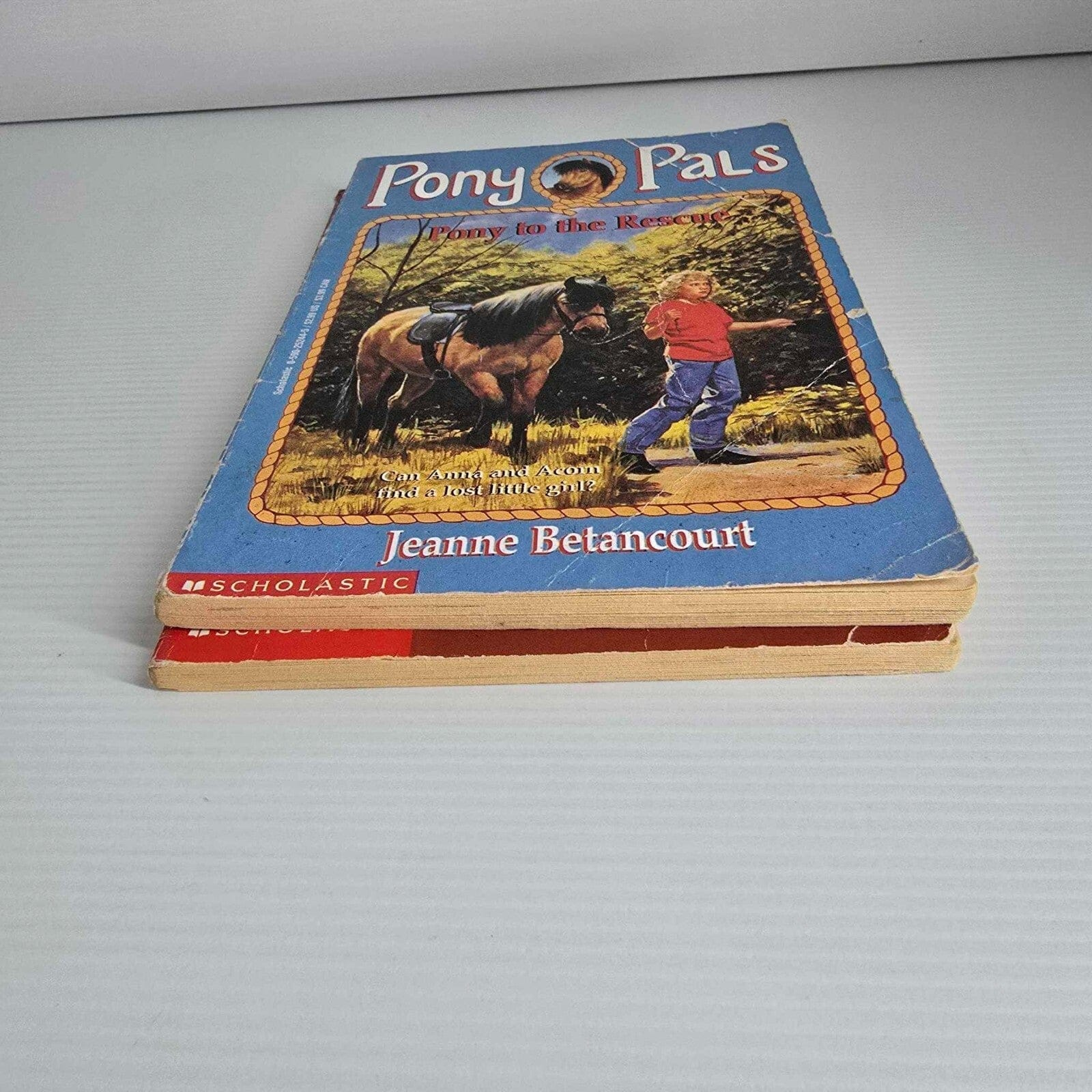 Alona.com.au 2x Pony Pals Series -The Wild Pony - Pony to the Rescue - Paperback - Jeanne Bet