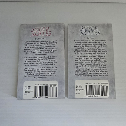 Alona.com.au 2x Silver Skates: Breaking The Ice And Winner's Waltz By Barbara J. Mumma