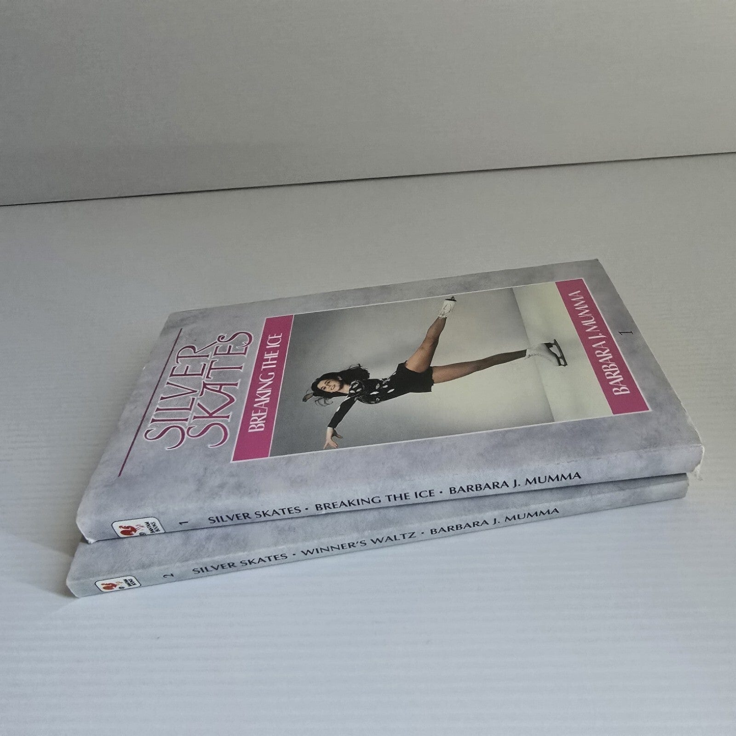 Alona.com.au 2x Silver Skates: Breaking The Ice And Winner's Waltz By Barbara J. Mumma