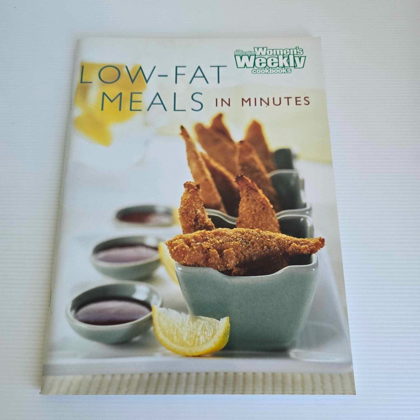 Alona.com.au 2x The Australian Women's Weekly Cookbooks Low-Fat Low Fat Meals Cooking Recipes