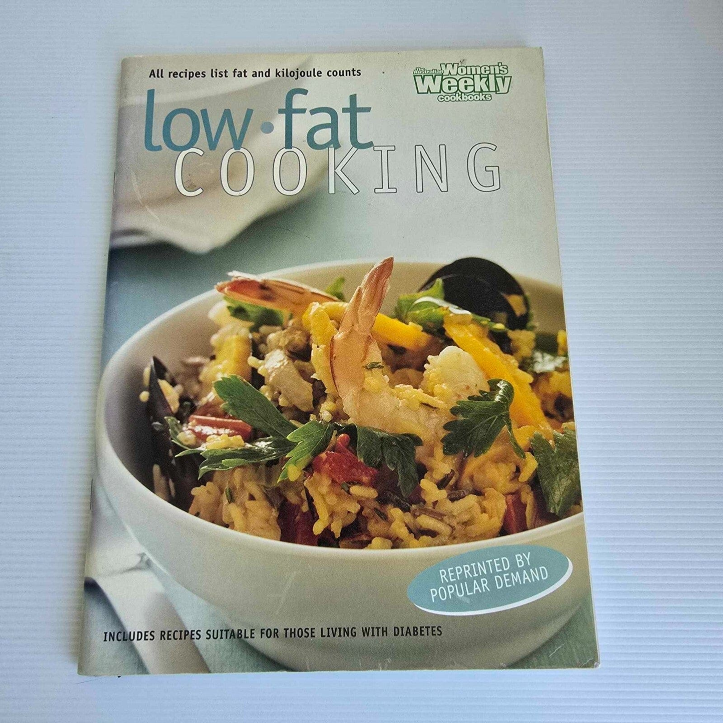 Alona.com.au 2x The Australian Women's Weekly Cookbooks Low-Fat Low Fat Meals Cooking Recipes