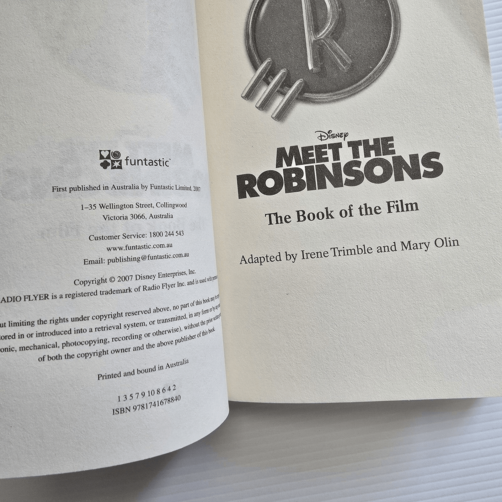 Alona.com.au 3x Disney Mixed Titles Books Monster Inc, Pirates Of Caribbean, Meet Robinsons