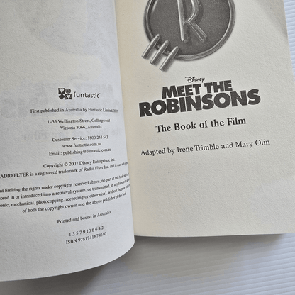 Alona.com.au 3x Disney Mixed Titles Books Monster Inc, Pirates Of Caribbean, Meet Robinsons