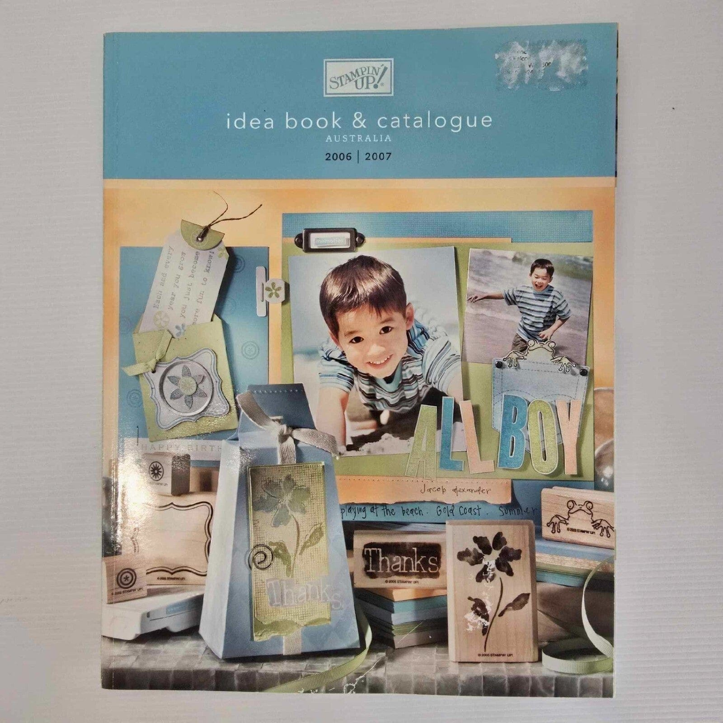 Alona.com.au 3x Idea Book & Catalogue Stamping Crdmaking Scrabooking Crafts Arts