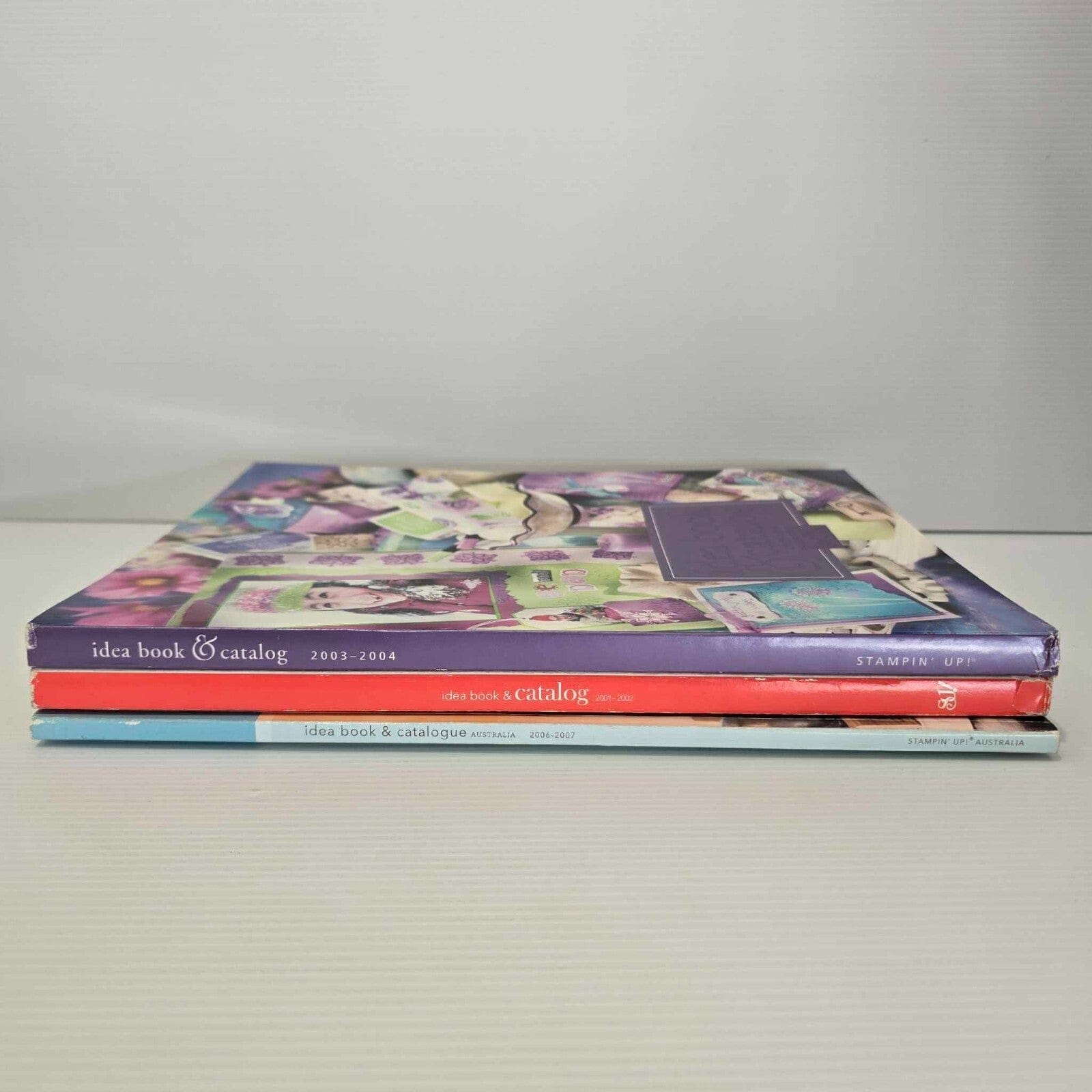 Alona.com.au 3x Idea Book & Catalogue Stamping Crdmaking Scrabooking Crafts Arts