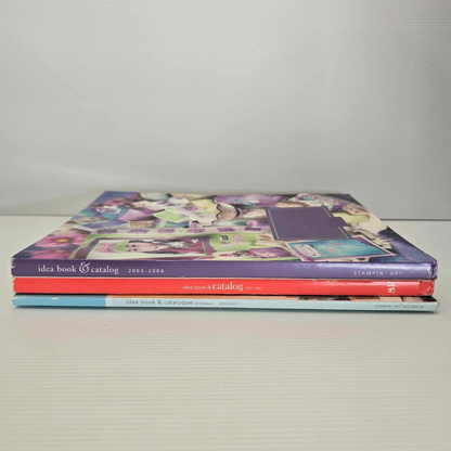 Alona.com.au 3x Idea Book & Catalogue Stamping Crdmaking Scrabooking Crafts Arts