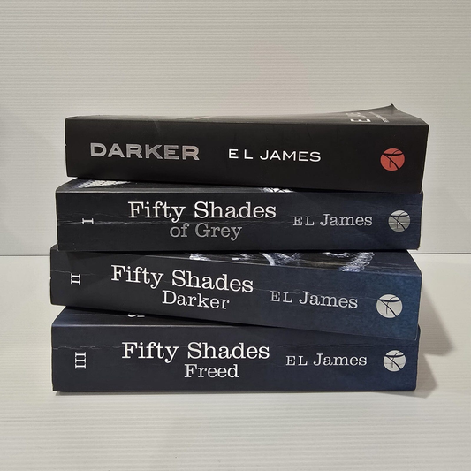 Alona.com.au 4x Books by E L James Fifty Shades Of Grey Darker Freed Trilogy + Darker