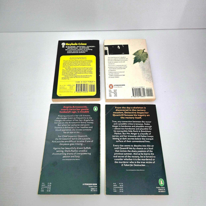 Alona.com.au 4x Books Of Sheila Radley English British Literature Novel Mystery Crime Fiction