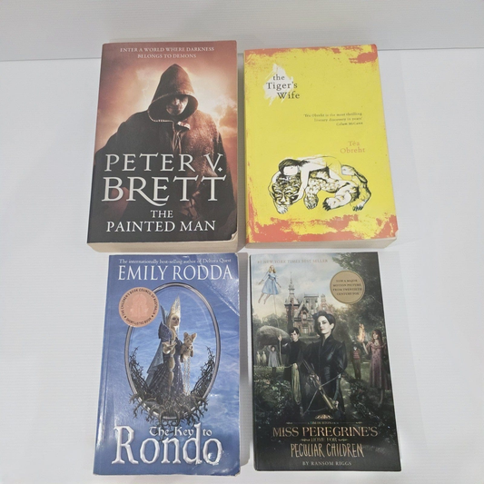 Alona.com.au 4x Bundle Of Books Fantasy Young Adult Adventure Magic Fiction