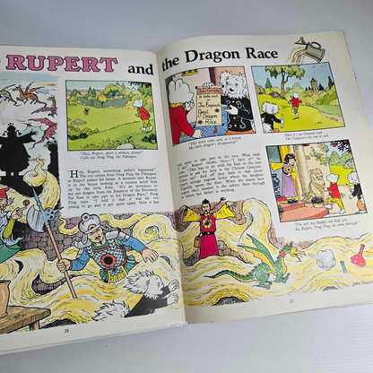 Alona.com.au 4x Childrens Books Santa Claus Childhood Favourites Rupert Saving Old Apple Tree