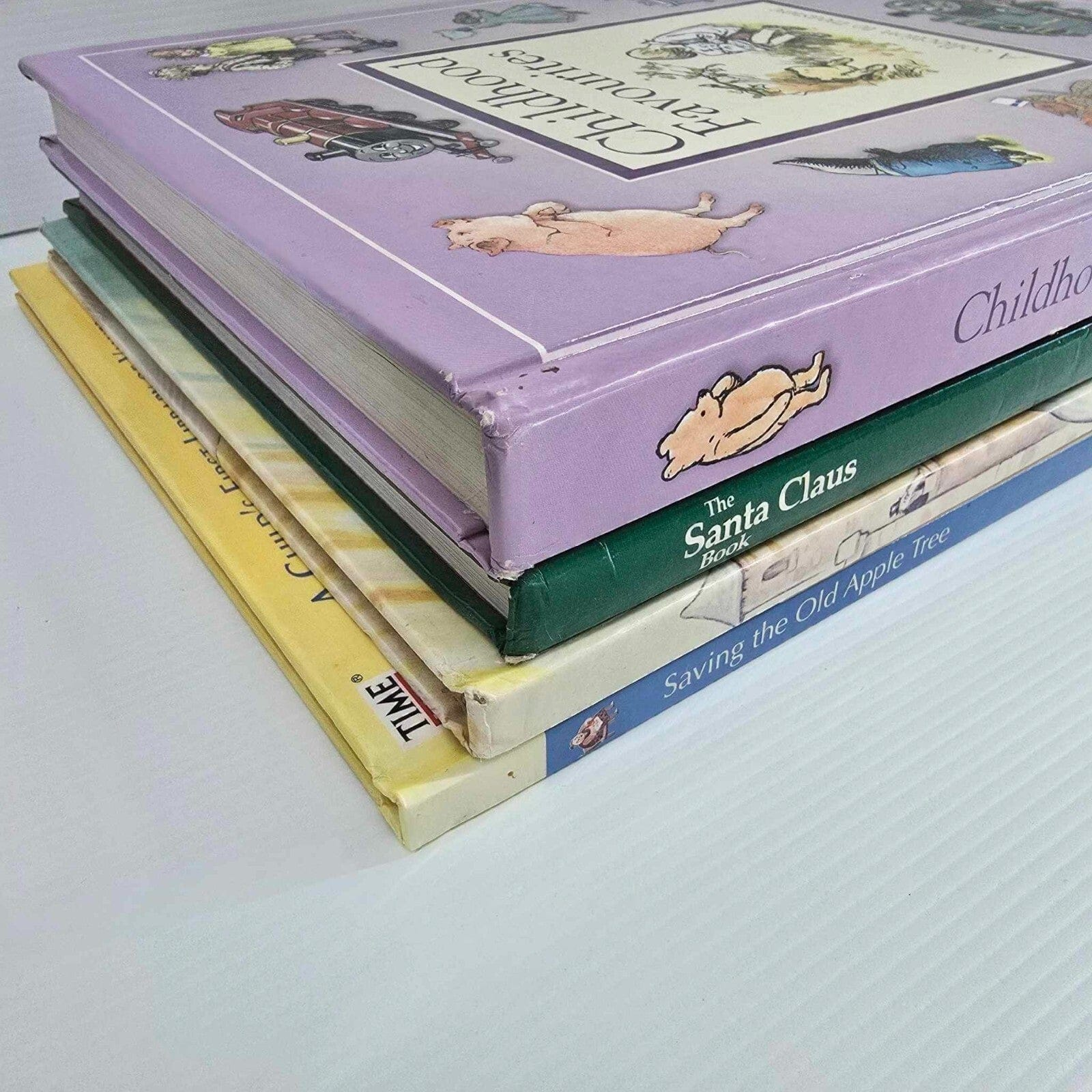 Alona.com.au 4x Childrens Books Santa Claus Childhood Favourites Rupert Saving Old Apple Tree
